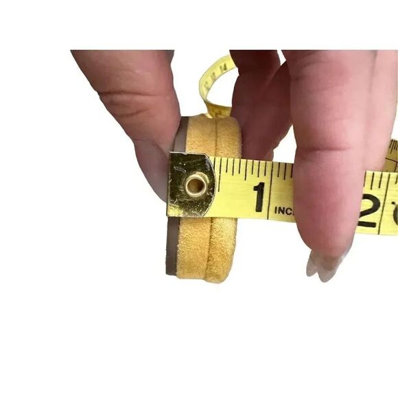 Joe’s yellow suede slide sandals size 7 - Picture 5 of 5